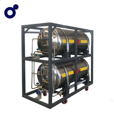 qualidade  Industrial Gas Cheap Price Horizontal LNG Cylinder LNG Vehicle Cryogenic Fuel Tanks For Trucks/Cars fábrica