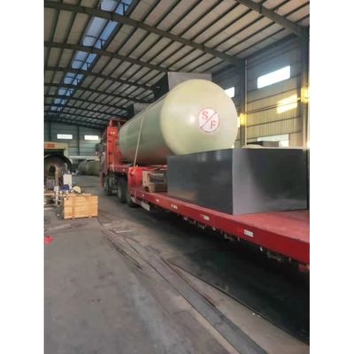 qualidade  Factory Sales Food Grade Diesel Fuel Container Hot Water Chemical Specification FRP Durable Storage Tank fábrica